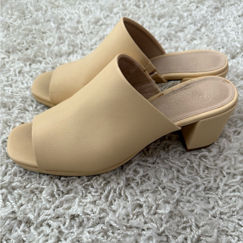 UO Cara Heeled Mule sandals